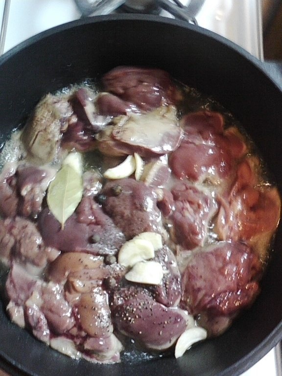 Ficatei de pui  la Dubletta