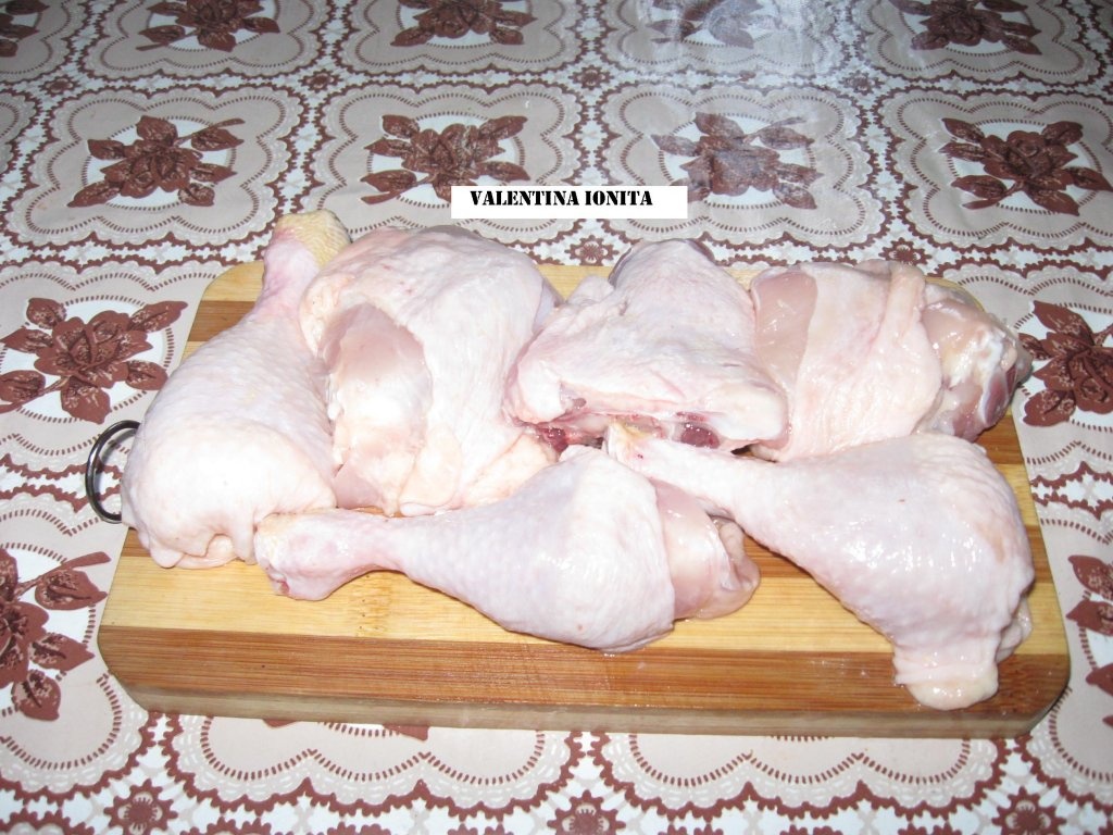 Mancare de telina cu pui