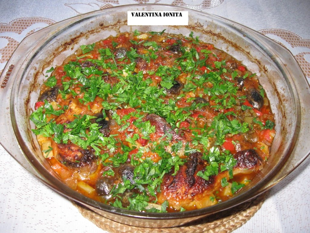 Mancare de telina cu pui