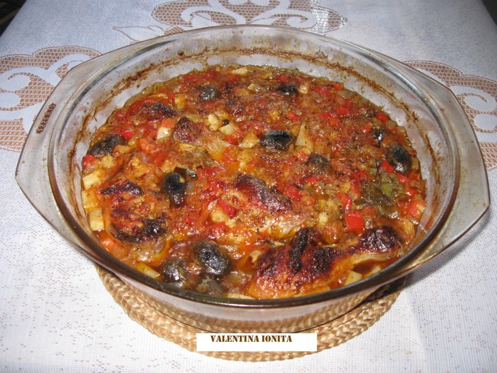 Mancare de telina cu pui