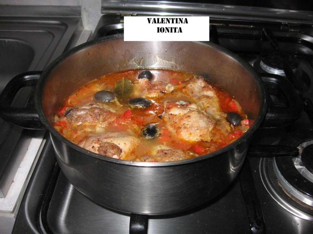 Mancare de telina cu pui