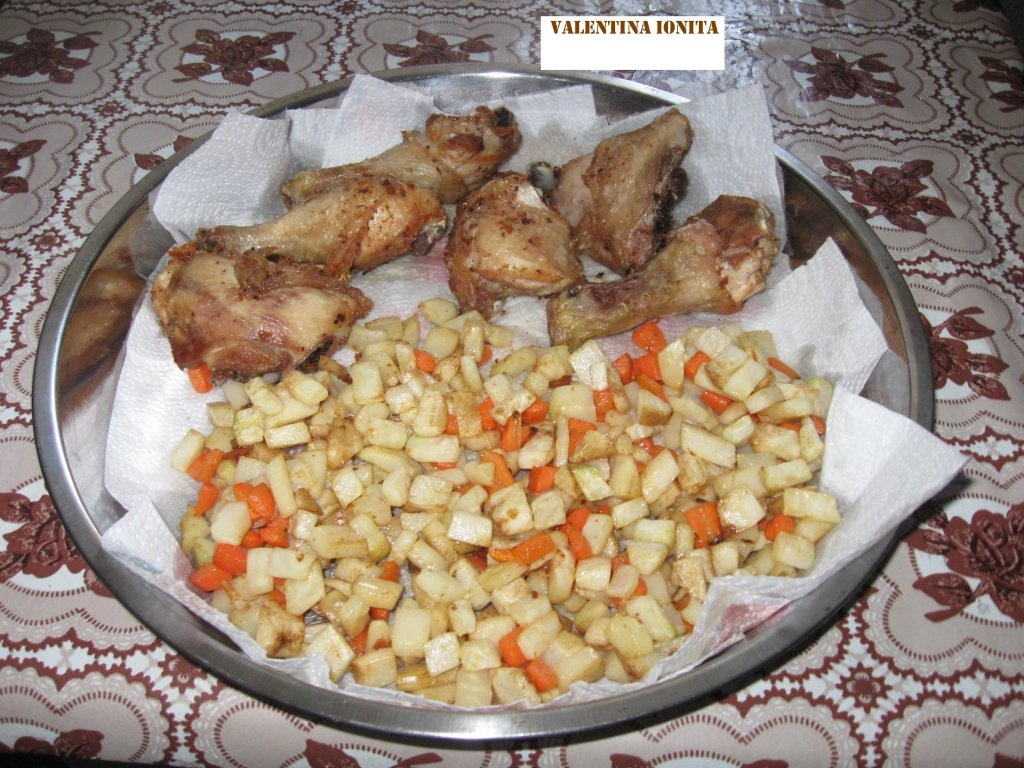 Mancare de telina cu pui