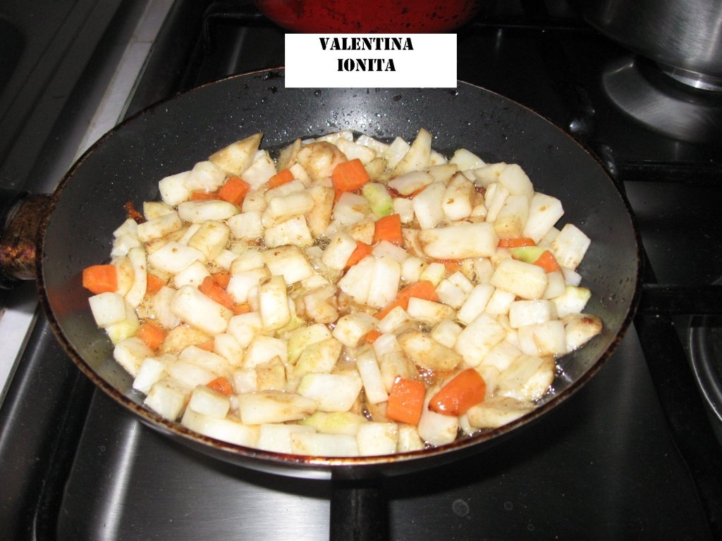 Mancare de telina cu pui