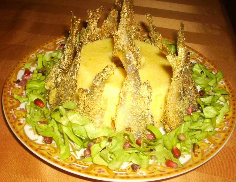 Peste Prajit cu Mamaliguta