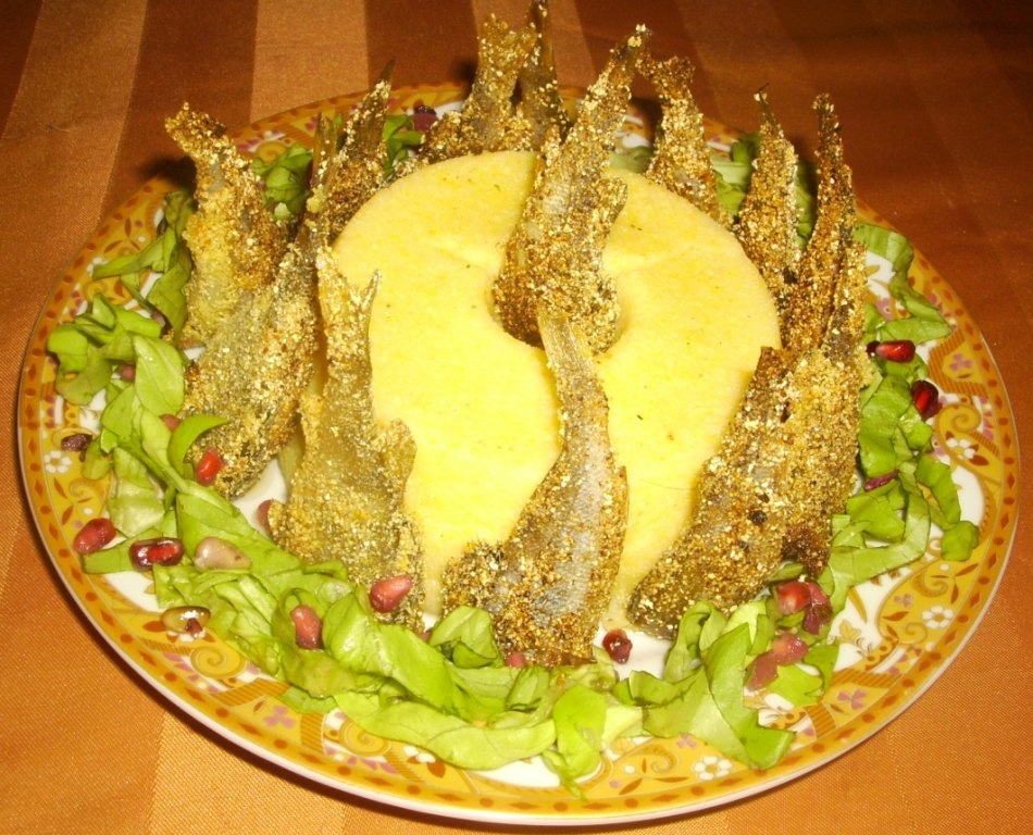 Peste Prajit cu Mamaliguta