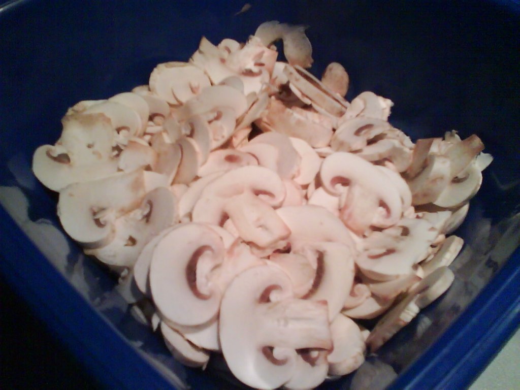 Tagliatele cu pui si ciuperci