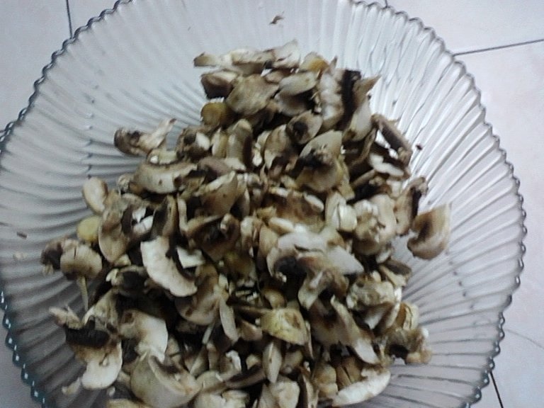 Champinion cu unt si smantana