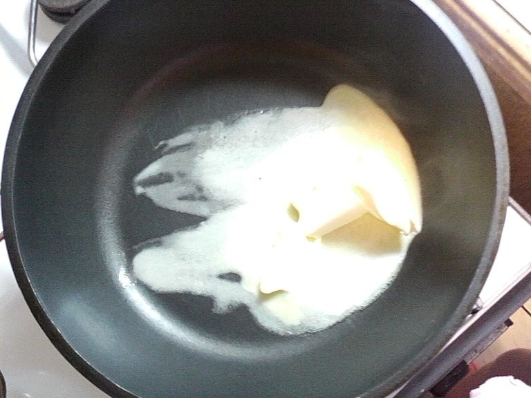 Champinion cu unt si smantana