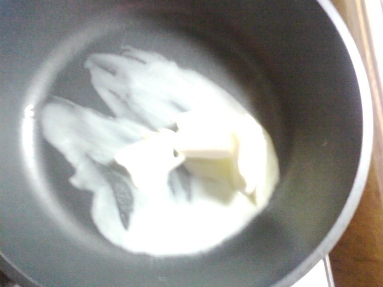 Champinion cu unt si smantana