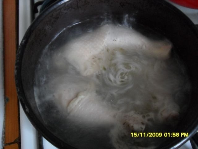 Pulpe la punga cu cartofi