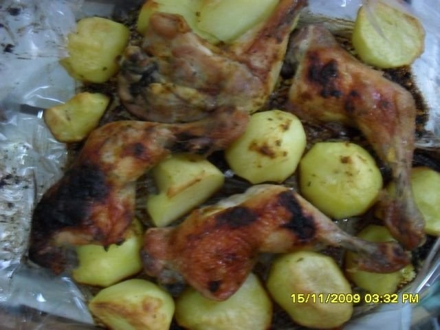 Pulpe la punga cu cartofi