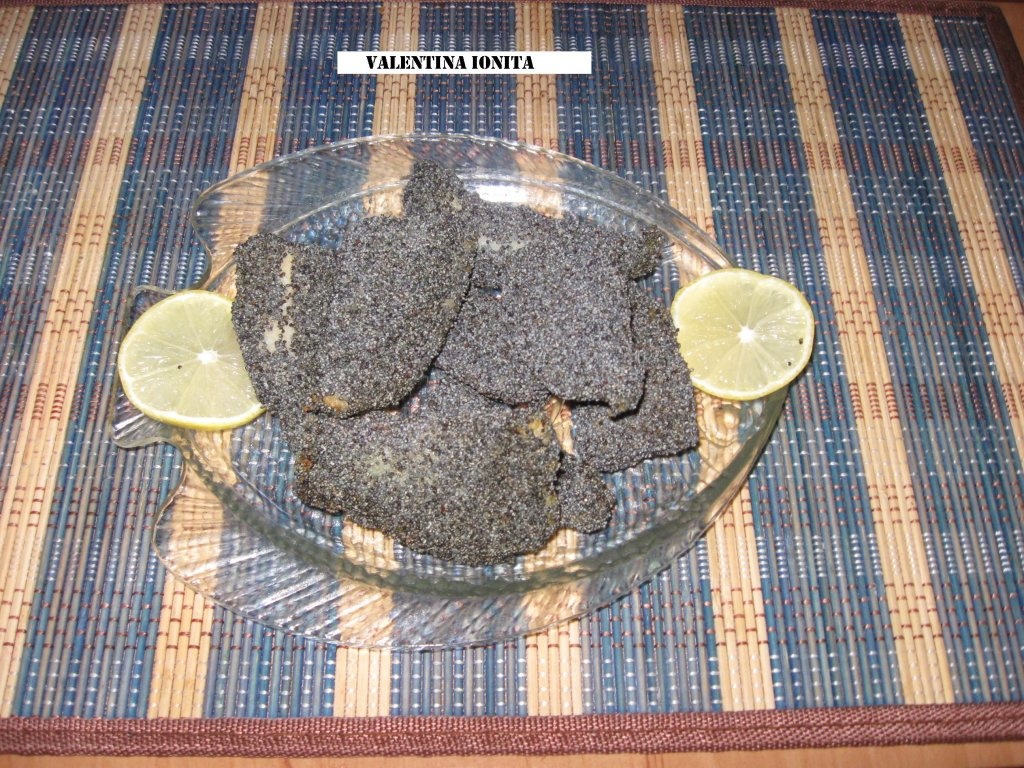 Cod in crusta de mac