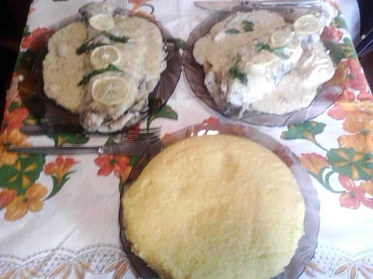 Pastrav cu sos  la Dubletta