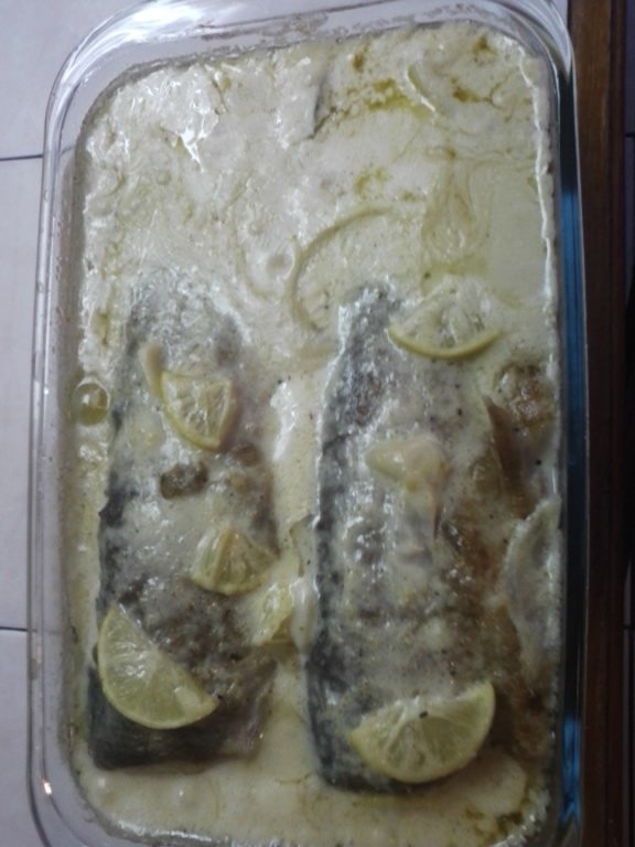 Pastrav cu sos la cuptor