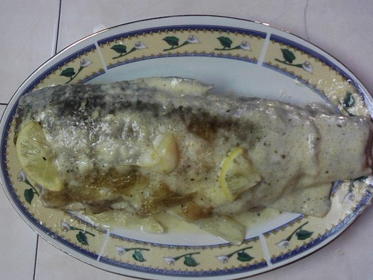 Pastrav cu sos la cuptor