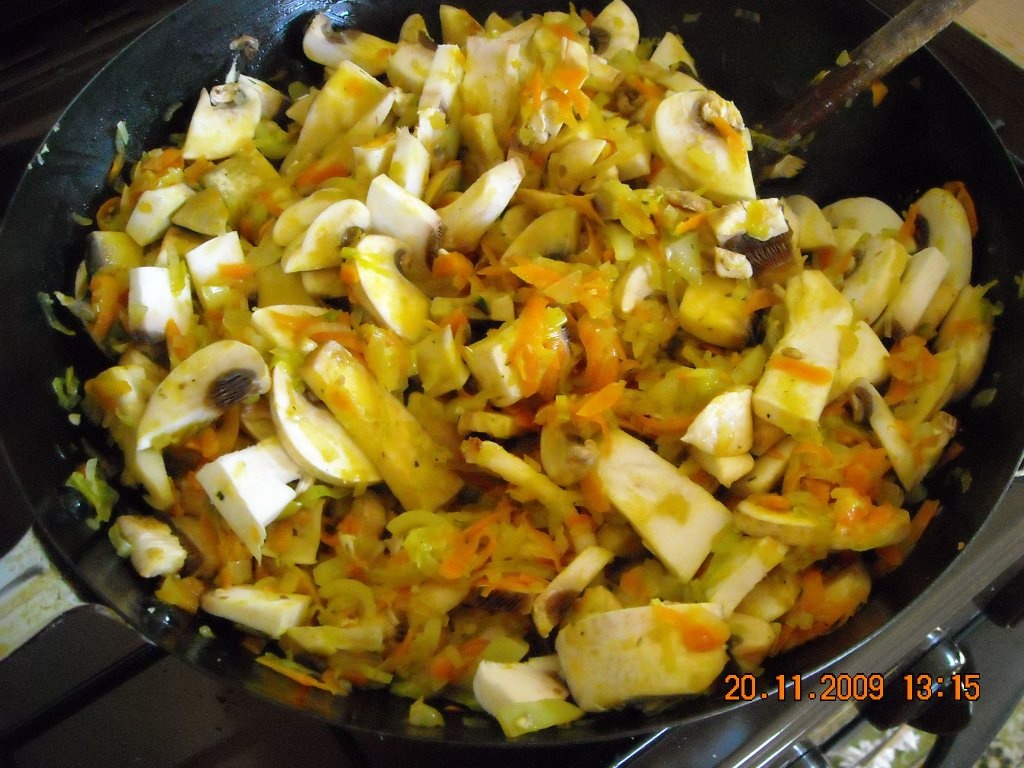 Tocanita de ciuperci