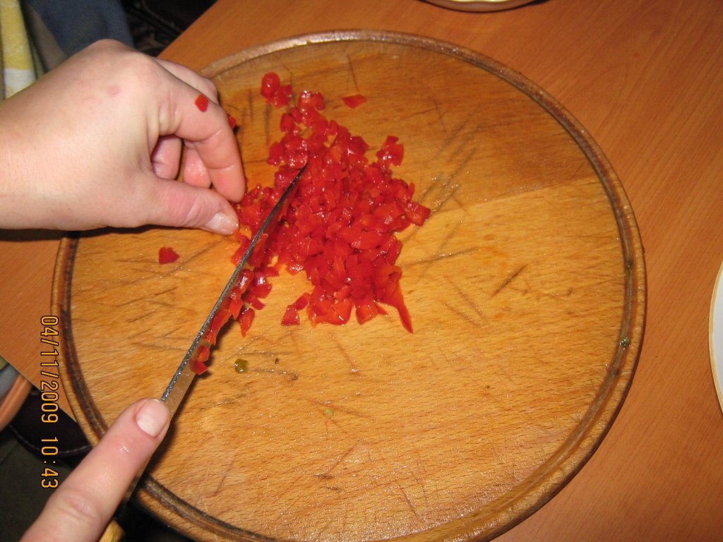 Salata  Beouf cu carne din piept de pui (a la Nico)