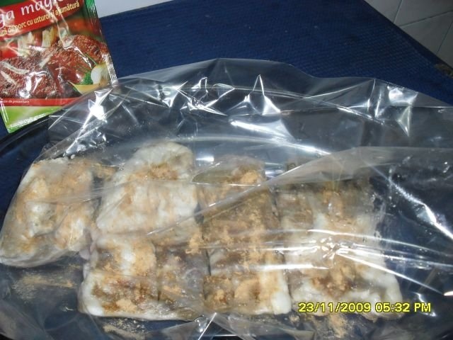 Costite de porc la punga