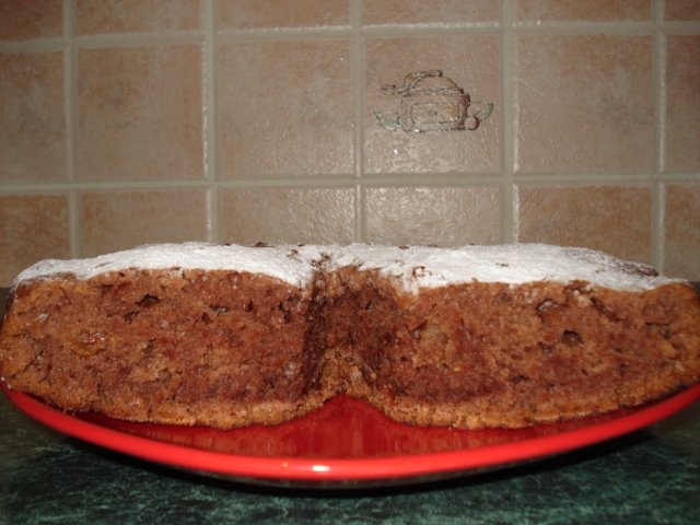 Prajitura cu stafide de post