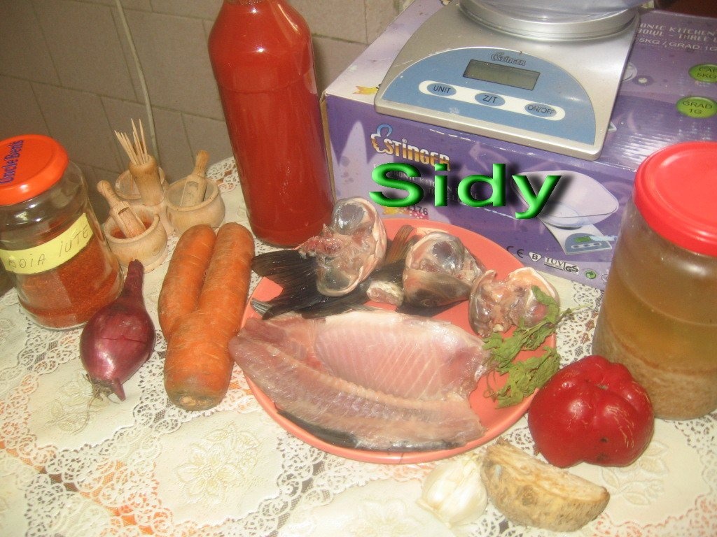 Bors de peste cu bulion