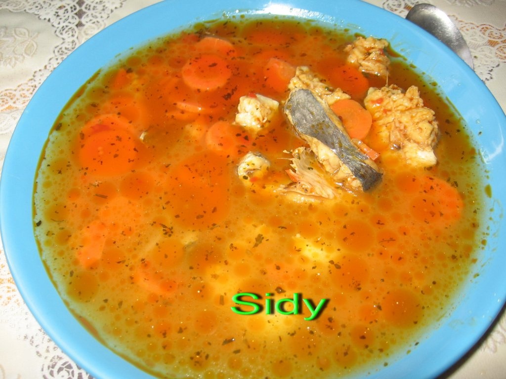 Bors de peste cu bulion