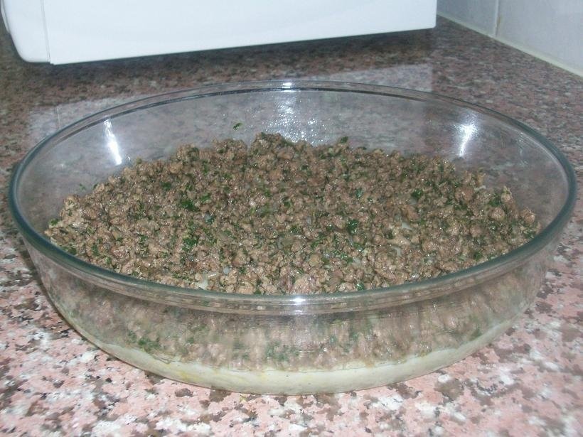 Musaca de cartofi piure (specific arabesc)