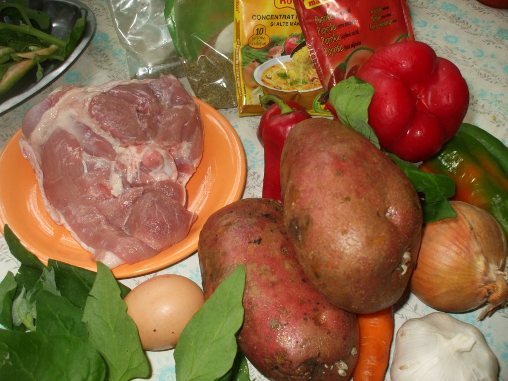 Curcan impachetat in cartofi la cuptor