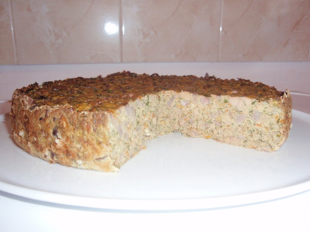 Drob de pui cu legume