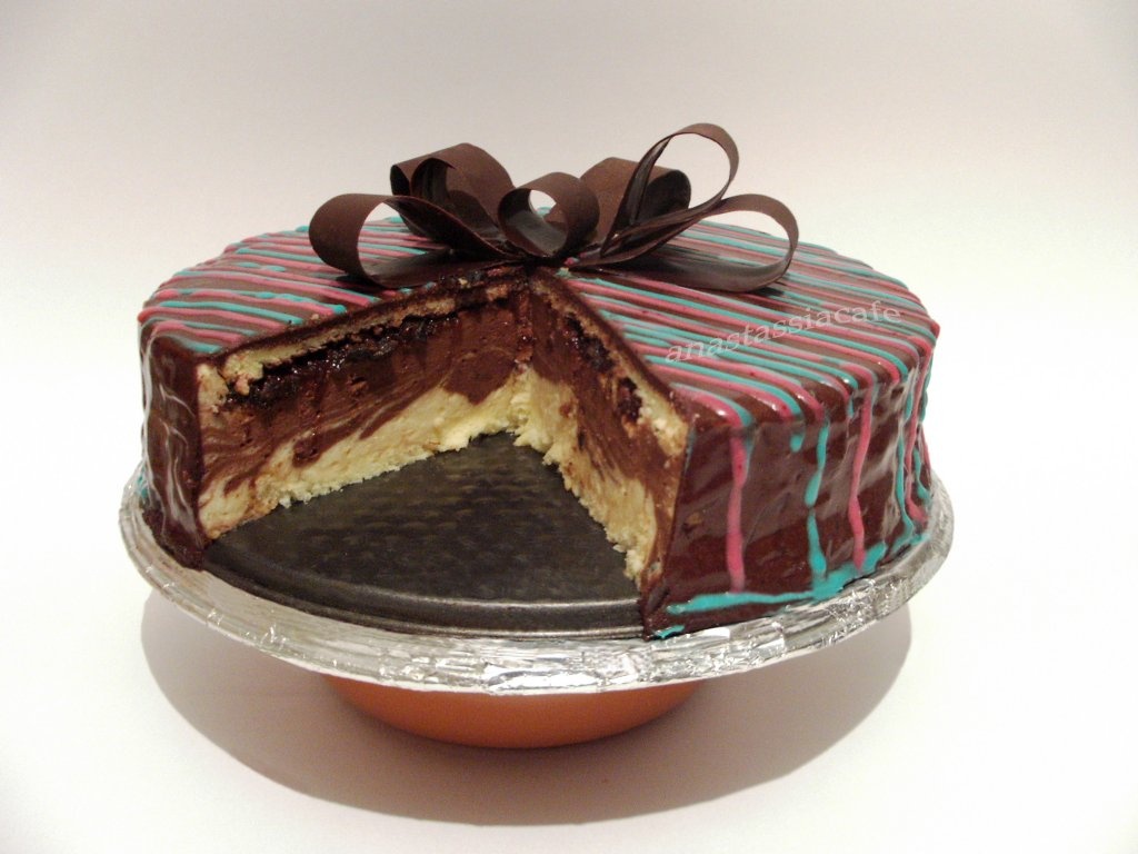 Tort lapte de pasare cu cacao