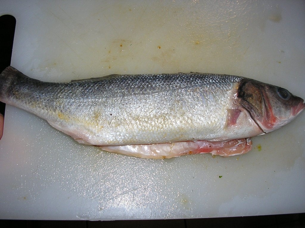 Biban de mare la cuptor