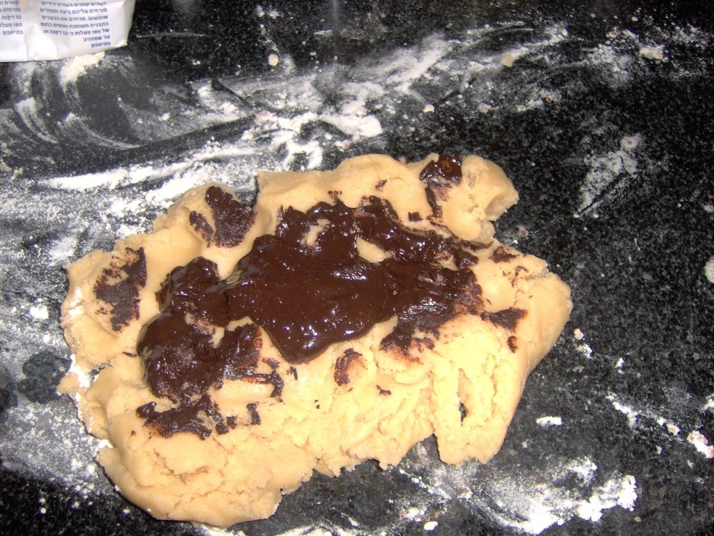 Biscuiti in trei culori