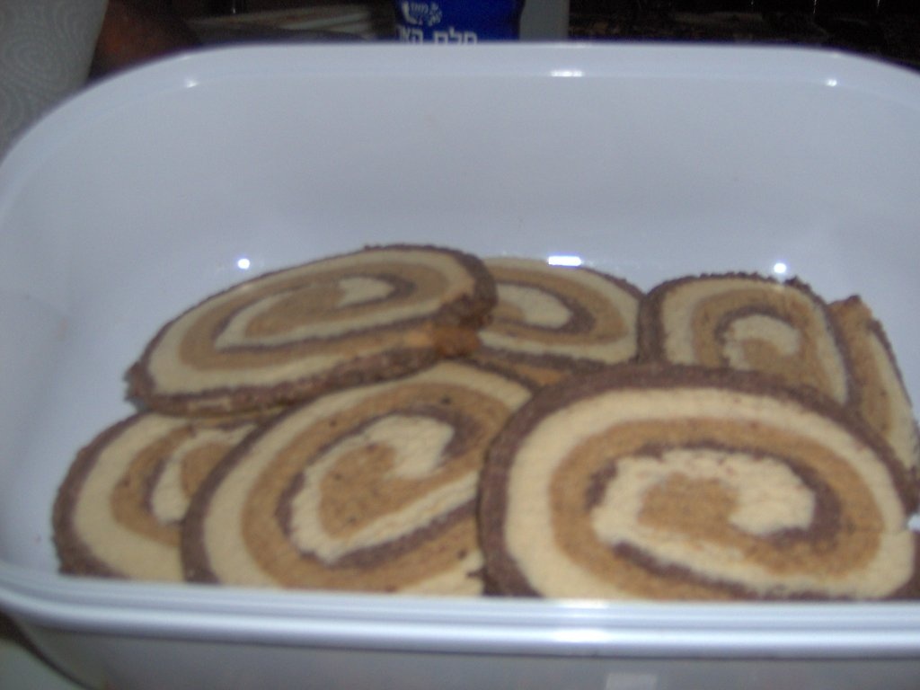 Biscuiti in trei culori