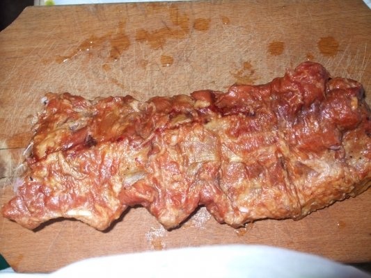 Ciorba cu scarita afumata