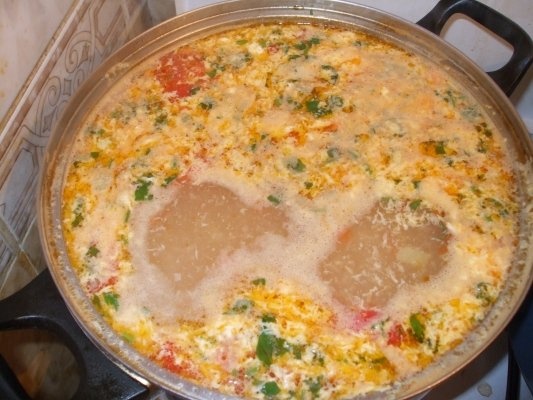 Ciorba cu scarita afumata