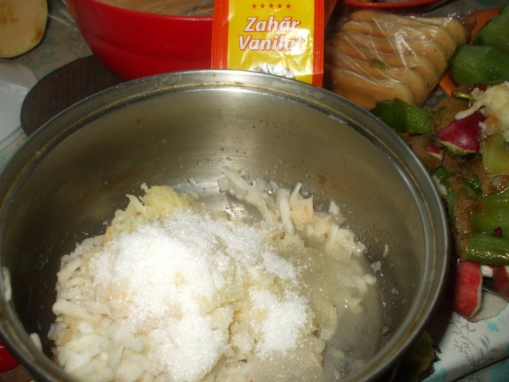 Crema de vanilie cu fructe