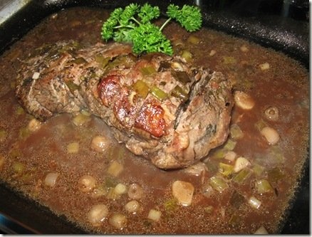 Friptura de miel in vin rosu