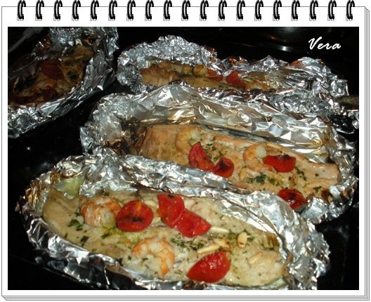 Pastrav al cartoccio