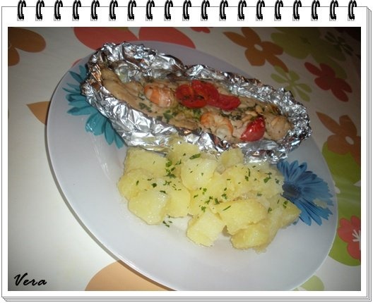 Pastrav al cartoccio