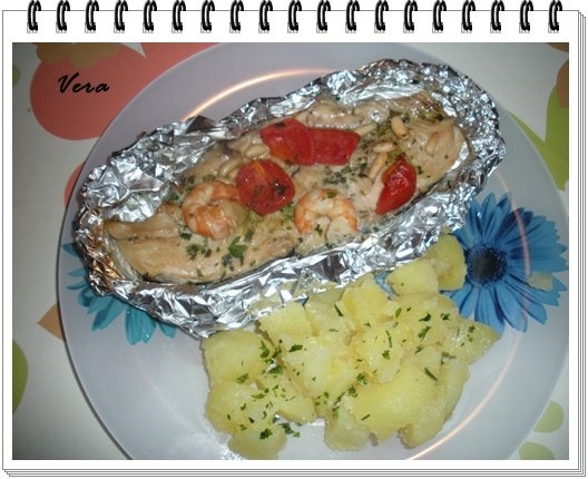 Pastrav al cartoccio