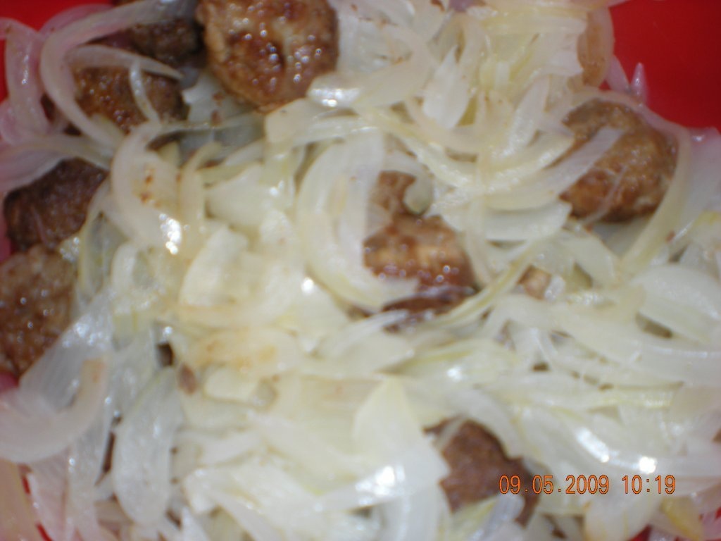 Salata de crochete cu ceapa