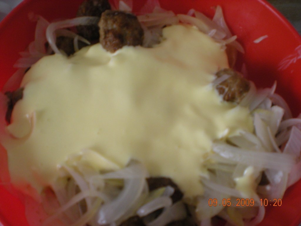 Salata de crochete cu ceapa