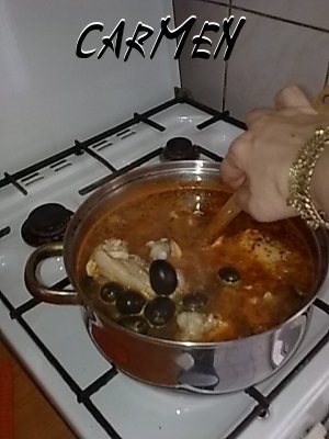 Copanele de pui cu masline