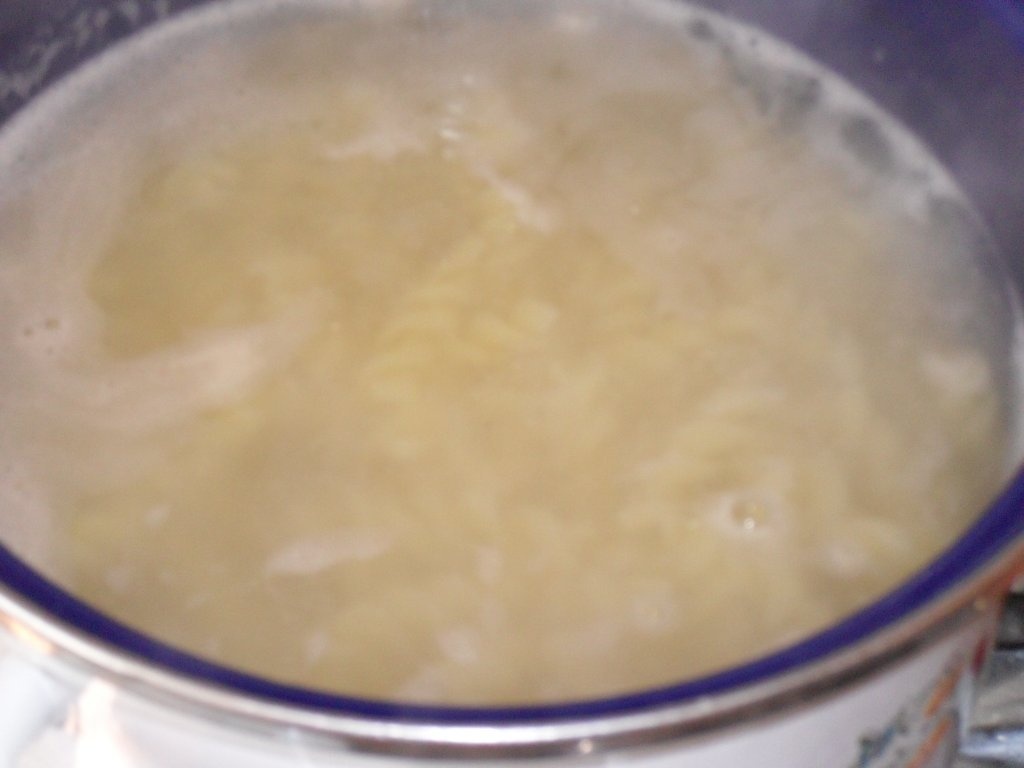 SPIRALE CU PIEPT DE PUI SI SOS DE LEGUME