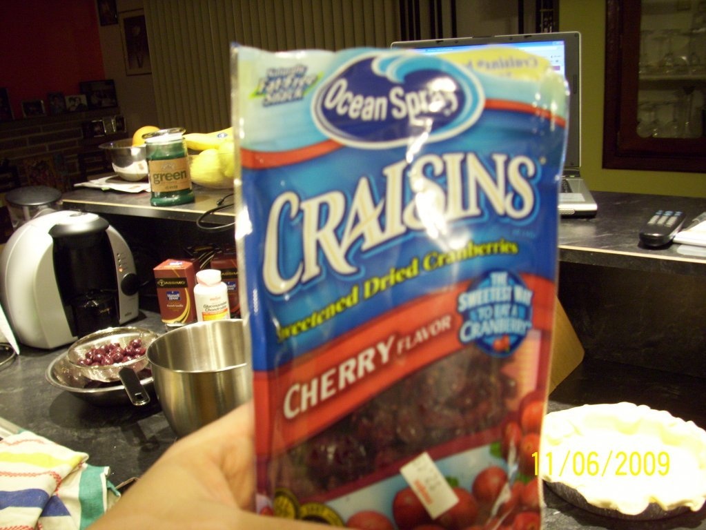 Placinta cu visine si merisor