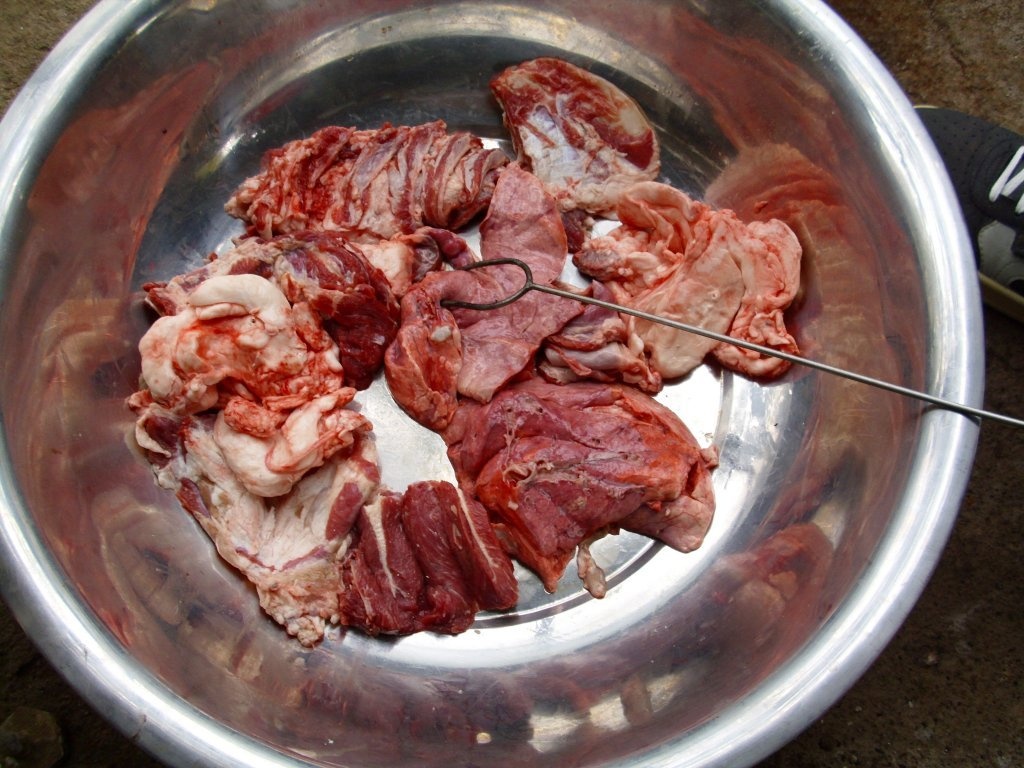 Carne de oaie la gratar