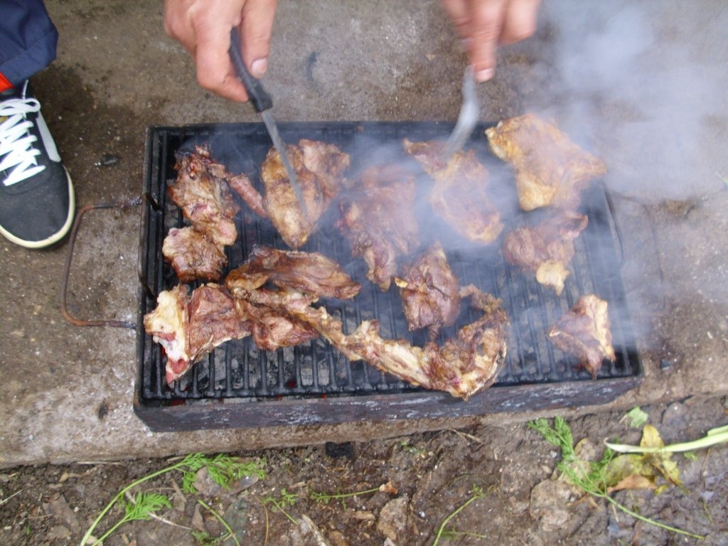 Carne de oaie la gratar