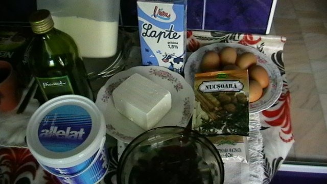 Prajitura cu branza feta