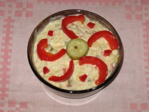 Salata de cartofi cu oua