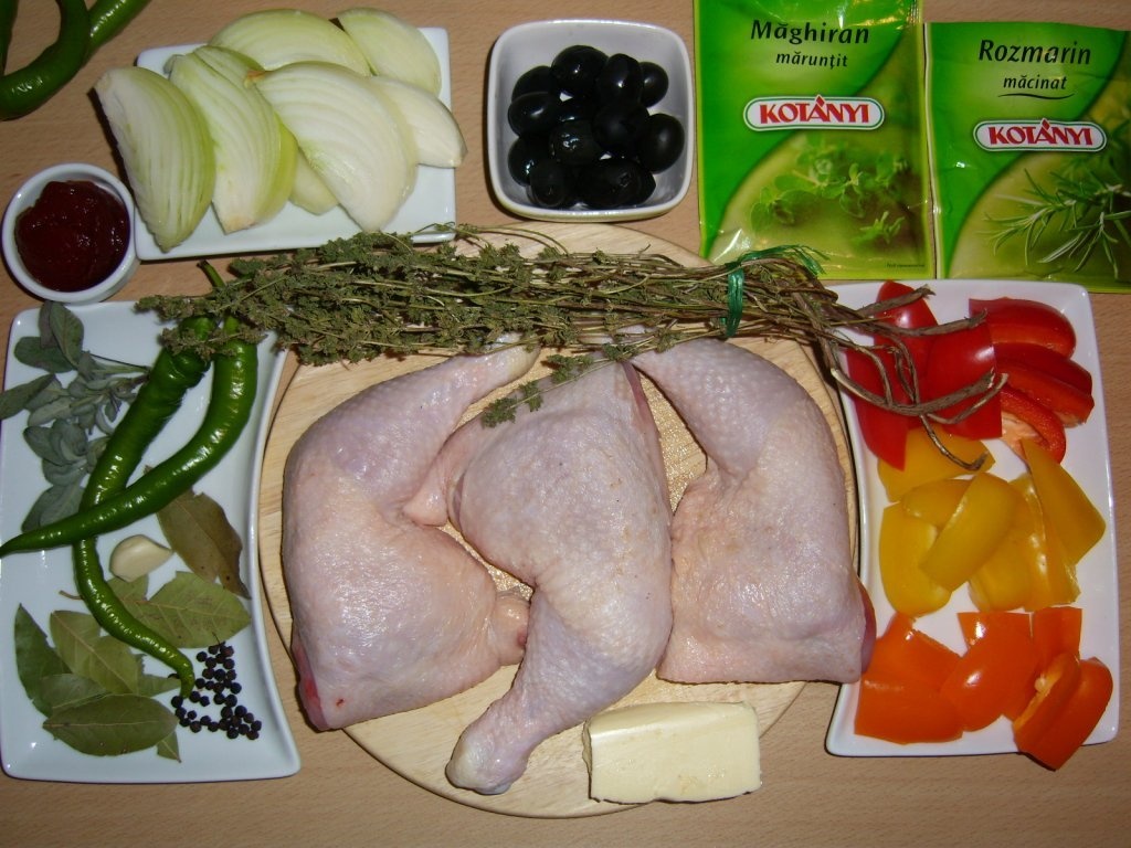 Coq au vin in stil provensal