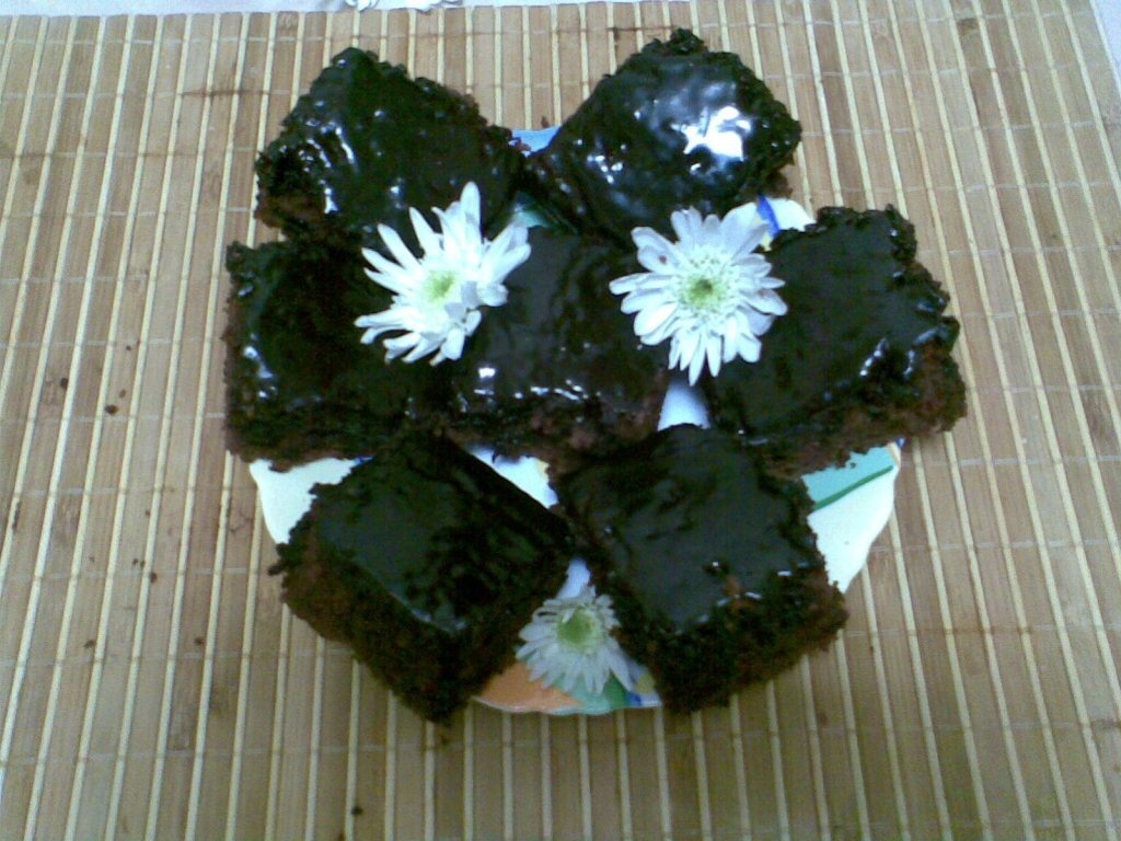 Negresa cu glazura de ciocolata